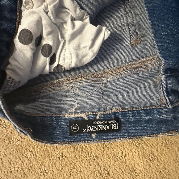 BLANK NYC Madison Star Crop Jeans (Size 29) - Picture 2 of 5